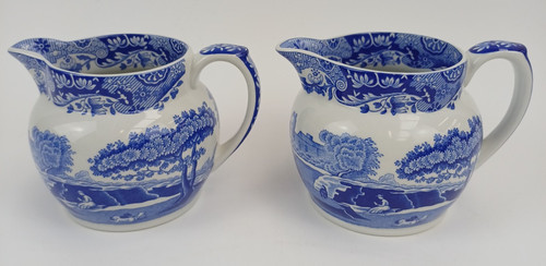 Spode blue italian milk - blue,