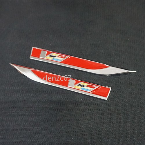 Pair red silver - red, v