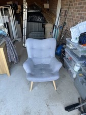 Modern Grey Button-Tufted