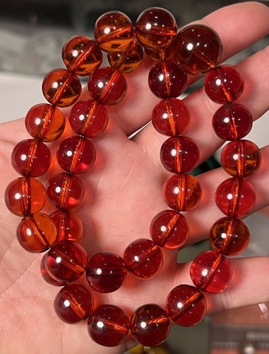 Antique art deco cherry amber - deco,