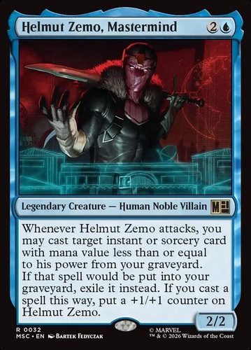 Mtg helmut zemo mastermind - -,