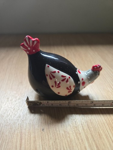 French ceramic chicken
