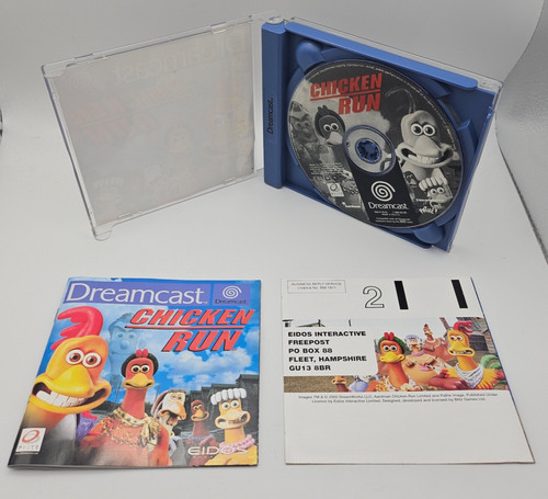 Sega dreamcast chicken run - sega,