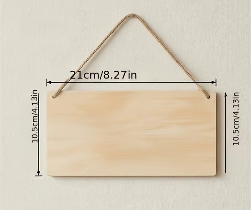 Large rectangular wooden - rectangular,