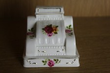Vintage Cottage Rose old country roses style cash register till