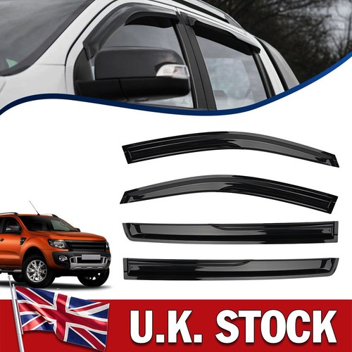 Black wind deflectors - deflectors, window
