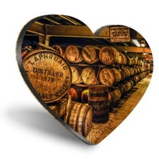 Heart MDF Coasters - Scottish