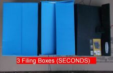 3 x 5Star & Rexel Joy Briefcase & 5 Expanding Files box SECONDS DAMAGED