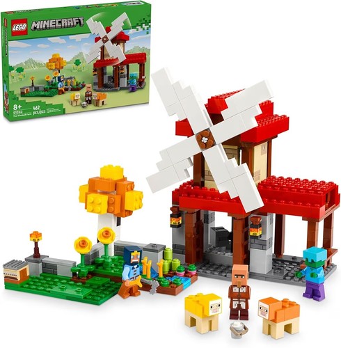 Lego minecraft the - minecraft, windmill