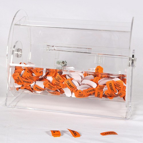 Raffle drum lottery cage - lottery,