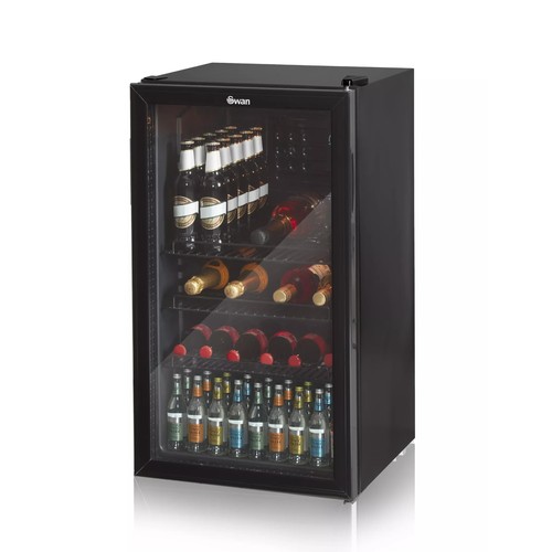 Swan 80l glass - glass, fronted