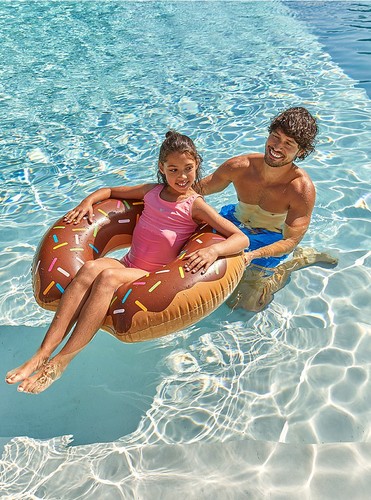 Inflatable donut ring - inflatable,