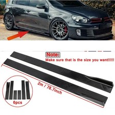 78.7'' Car Side Skirts Spoiler Lip Panel Extension For Vauxhall Astra H J VXR