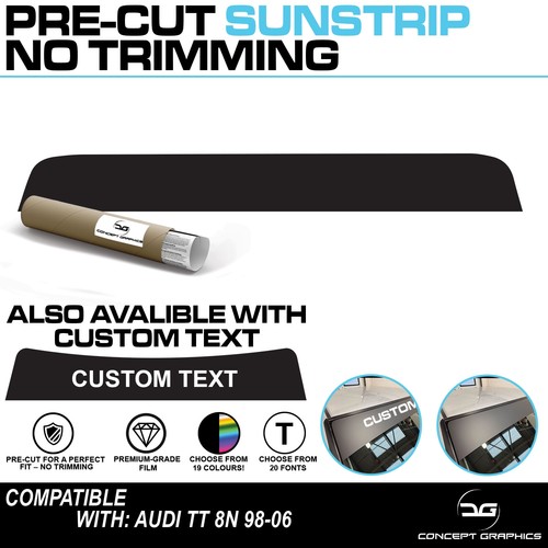 Pre cut sunstrip compatible - cut,