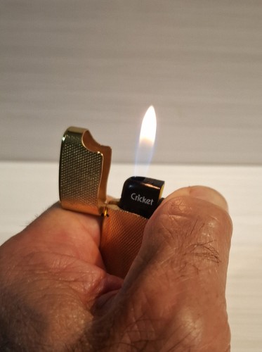 Vintage cricket butane lighter - cricket,