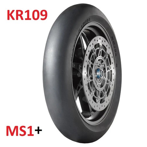 Motorcycle slick tyre dunlop - slick,