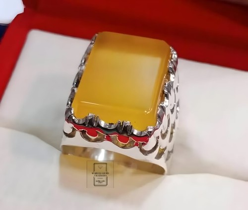 Natural agate ring for - natural,