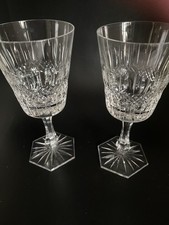 Vintage Crystal Wine Glasses X
