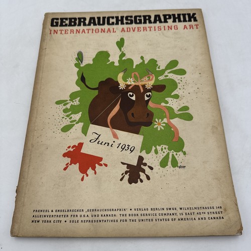 Vintage 1939 gebrauchsgraphik - 1939,