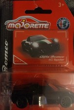 Majorette Alfa Romeo 4C Spider Roadster Diecast Model, 1:64 Scale Brand New 