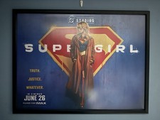 SUPERGIRL UK QUAD POSTER 30 X