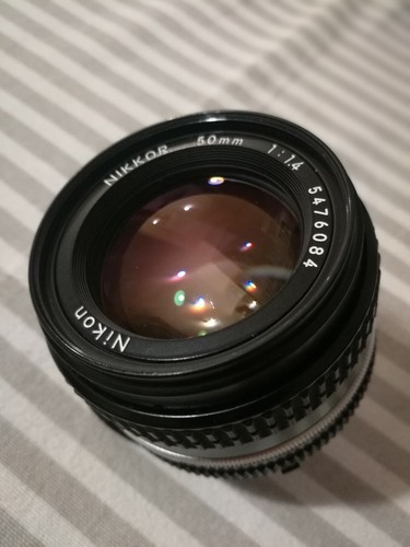 Nikon 50mm usable on - 50mm., f1.4,