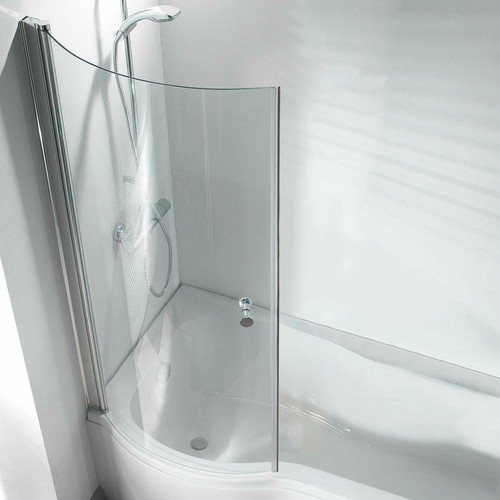 Shape curved bathroom - shape, pivot