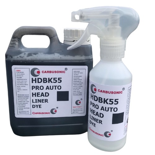 Headliner dye spray - , interior