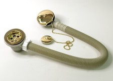 Antique Gold Bath Waste