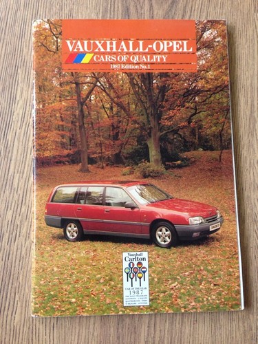 1987 vauxhall opel - opel, astra