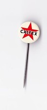 Vintage tin plate CALTEX oil