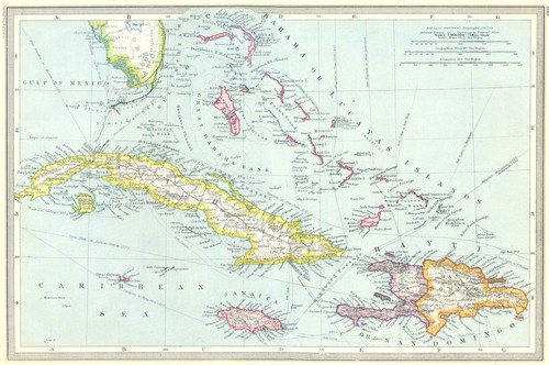 West indies greater - west, antilles