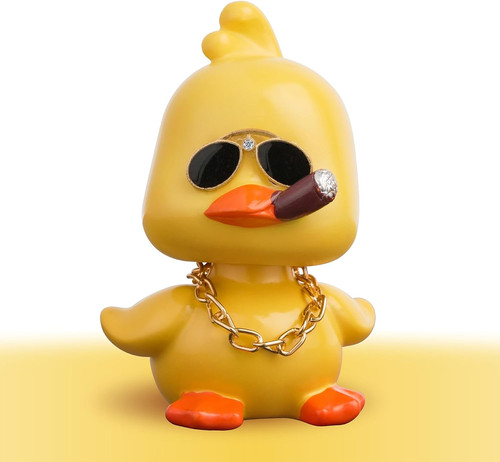 Car bobblehead duck funny - car,