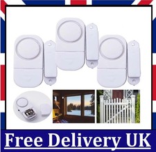 3x Wireless Window Door Burglar Security Alarm 90dB System Magnetic Sensor Home