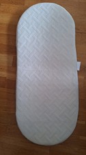 Sleep&Snuggle Moses Pram Basket Mattress 4cm Height, Waterproof...