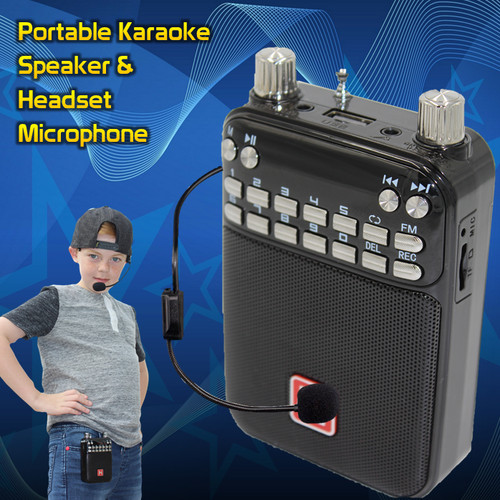 Portable karaoke machine - karaoke,