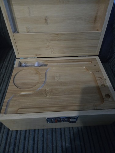 Stash box with - with, and