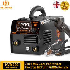 Gasless MIG Welder 220V 140A Inverter IGBT Lift TIG MMA Welding Machine Portable