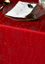 RED CHRISTMAS SNOWFLAKE