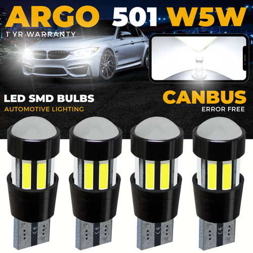 4pc t10 car bulbs led - bulbs,