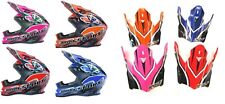 Helmet peak for Wulfsport K2 kids motocross MX helmet: may fit other models