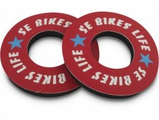 SE Racing Grips Donuts,RED ES