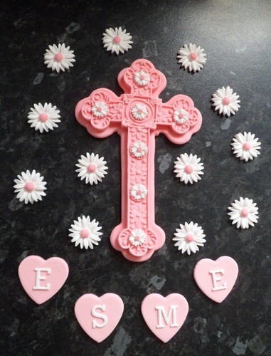 Personalised edible baby girl - edible,