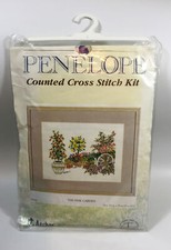 Anchor Penelope Counted Cross Stich Kit The Sink Garden 23 x 29 cm