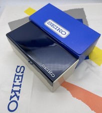 Rare Authentic Vintage Seiko  6105 6309 “Willard” Diver Plastic Box  + Outer Box