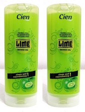 2 x Cien Lime Shower Gel With
