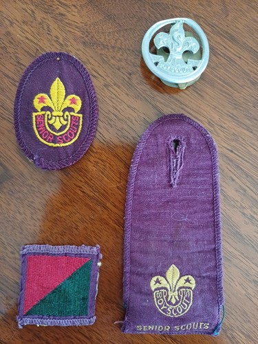 Senior boy scouts mixed lot - uk,