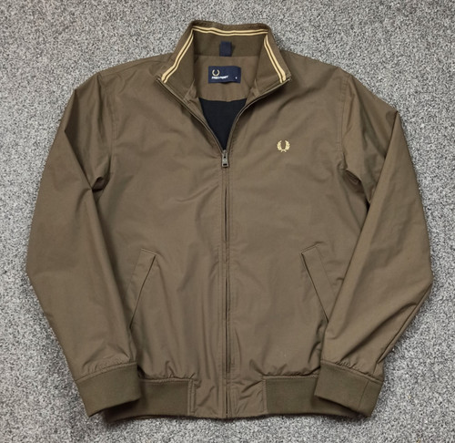 Fred perry mens khaki brentham - mens,