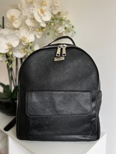 Osprey Black Leather Backpack