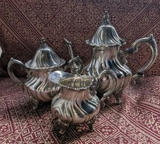 3 Piece Vintage GALLEON Silver